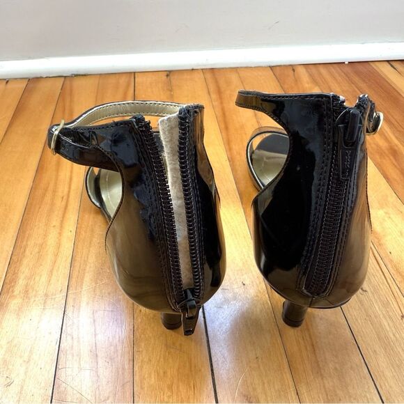 Hush Puppies Black Strappy Heels Elegant Design - Picture 11 of 12